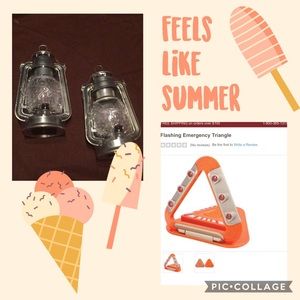 3-pc NWT & NWOT lanterns and emergency light